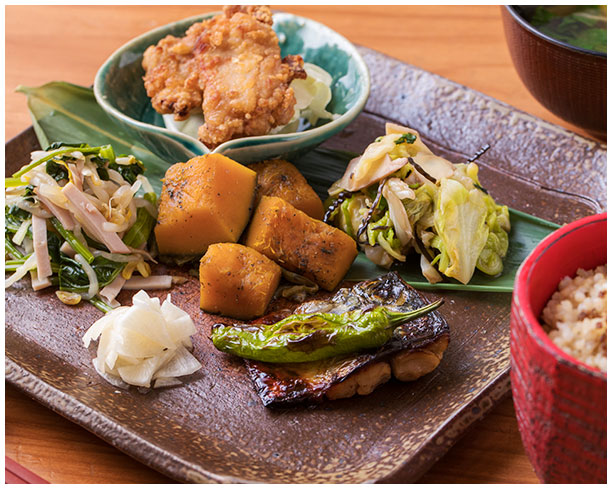 日替わり玄米定食